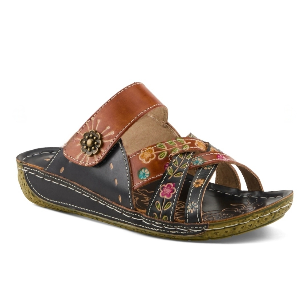 L'ARTISTE LEIGH SLIDE SANDAL